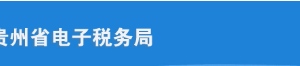 贵州省电子税务局纳税人特别纳税调整操作说明