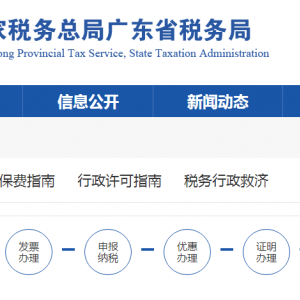 广东省税务局财务报表报送与信息采集操作指南