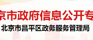 北京市昌平区政务服务管理局办公室办公地址及联系电话