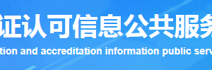 湖南省质量管理体系认证机构名单证书编号及联系方式