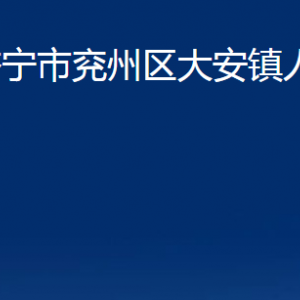 济宁市兖州区大安镇政府为民服务中心联系电话及地址