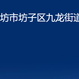 潍坊市坊子区九龙街道各部门联系电话及地址