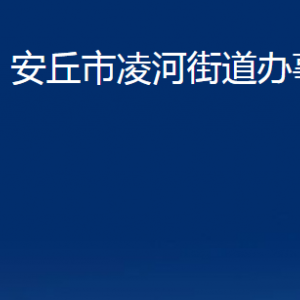 安丘市凌河街道各部门职责及联系电话