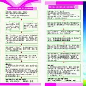 江西省企业登记网络服务平台农民专业合作社申请流程