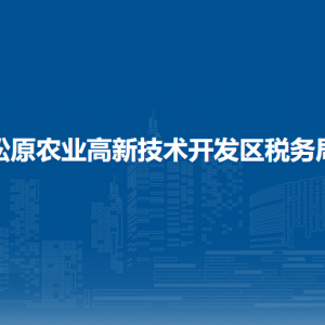 松原农业高新技术开发区税务局办税服务厅办公时间地址及服务电话