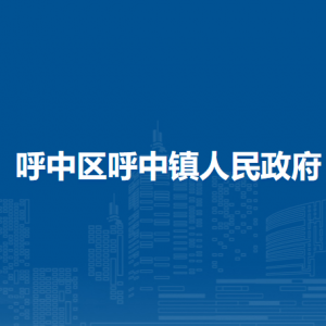 大兴安岭地区呼中区呼中镇政府各职能部门联系电话