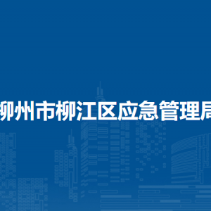 柳州市柳江区应急管理局各部门负责人和联系电话