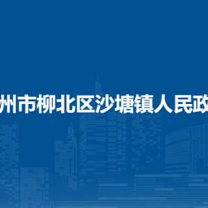 柳州市柳北区沙塘镇政府各部门工作时间及联系电话