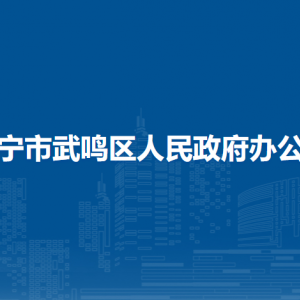 南宁市武鸣区人民政府办公室各部门负责人和联系电话