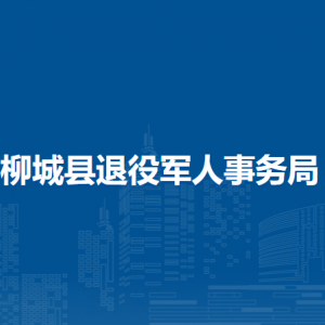 柳城县退役军人事务局各部门职责及联系电话