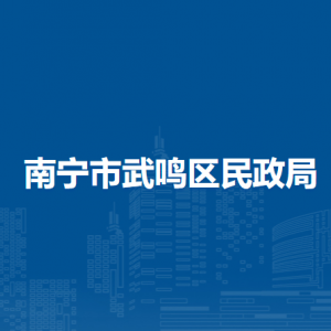 南宁市武鸣区民政局各部门对外联系电话