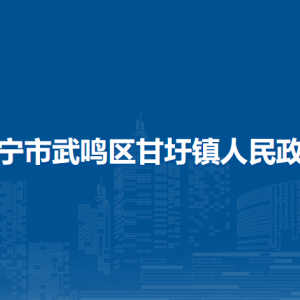 南宁市武鸣区甘圩镇政府各部门负责人和联系电话