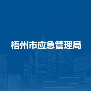 梧州市应急管理局下属单位负责人及联系电话