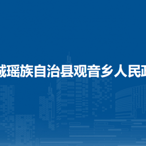 恭城县观音乡人民政府各部门负责人和联系电话