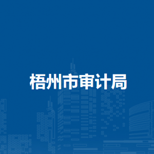 梧州市审计局各部门负责人和联系电话