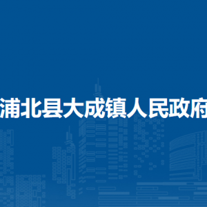 浦北县大成镇政府各部门负责人和联系电话