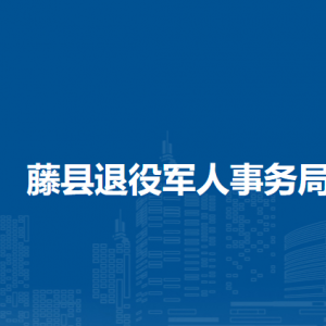 藤县退役军人事务局各部门负责人和联系电话