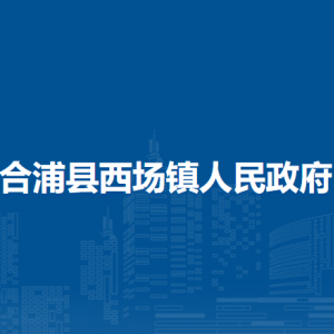 合浦县西场镇政府各部门负责人和联系电话