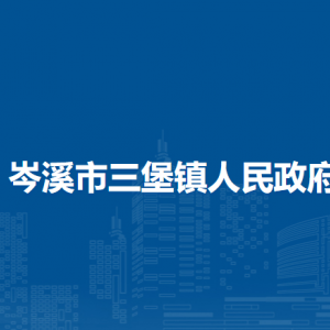 岑溪市三堡镇政府各部门负责人和联系电话