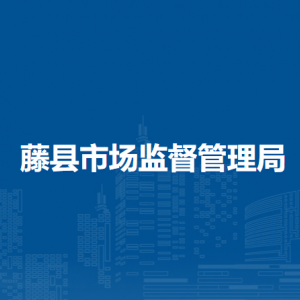 藤县市场监督管理局各部门负责人和联系电话