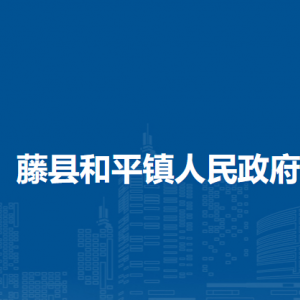 藤县和平镇政府各部门负责人和联系电话