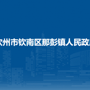 钦州市钦南区那彭镇政府各部门负责人和联系电话