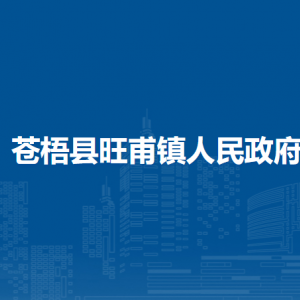 苍梧县旺甫镇政府各部门负责人和联系电话