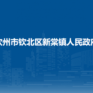 钦州市钦北区新棠镇政府各部门工作时间及联系电话