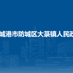 防城港市防城区大菉镇政府各部门负责人和联系电话