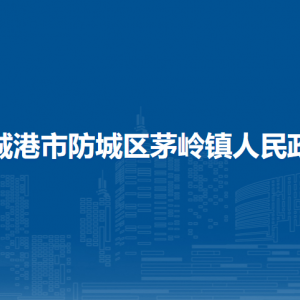 防城港市防城区茅岭镇政府各部门负责人和联系电话