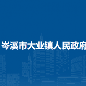 岑溪市大业镇政府各部门负责人和联系电话