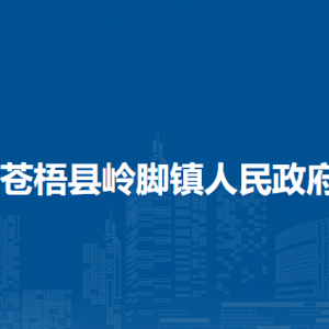 苍梧县岭脚镇政府各部门负责人和联系电话