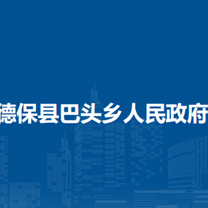 德保县巴头乡政府各部门负责人和联系电话