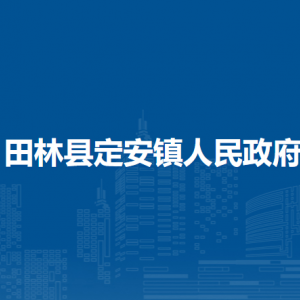 田林县定安镇政府各部门负责人和联系电话