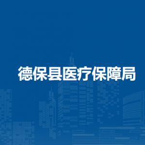 德保县医疗保障局各部门负责人和联系电话