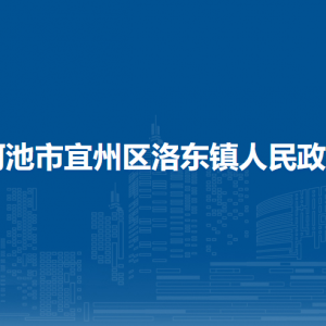 河池市宜州区洛东镇政府各部门负责人和联系电话