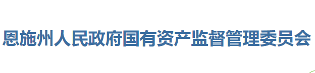 恩施州人民政府国有资产监督管理委员会