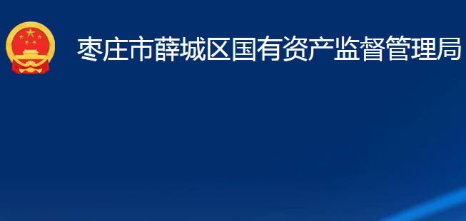 枣庄市薛城区国有资产监督管理局