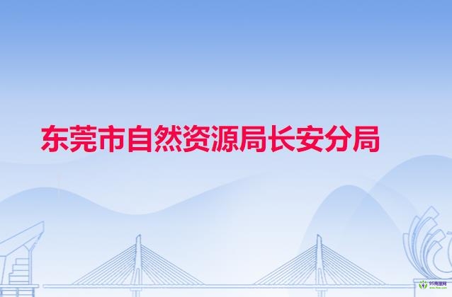 东莞市自然资源局长安分局