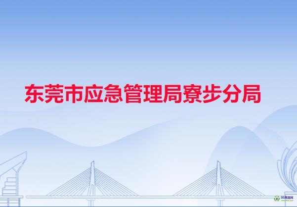 东莞市应急管理局寮步分局