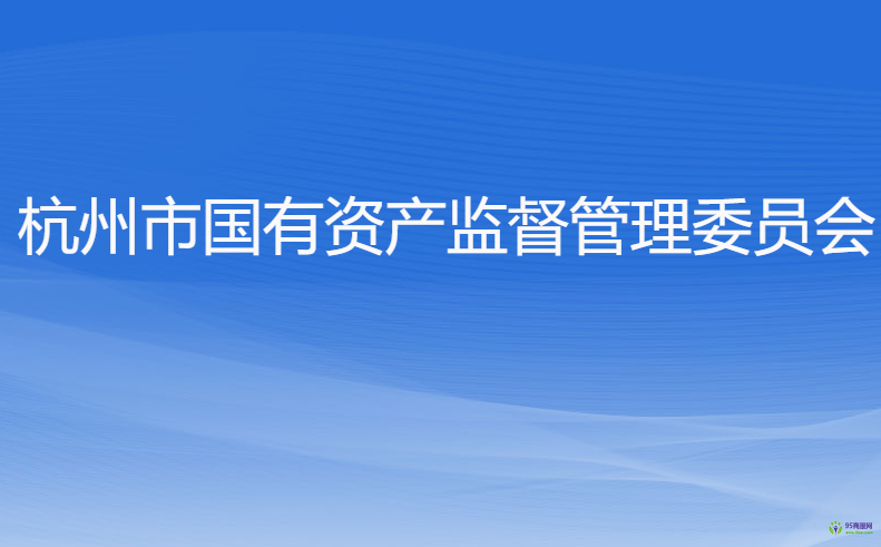 杭州市人民政府国有资产监督管理委员会