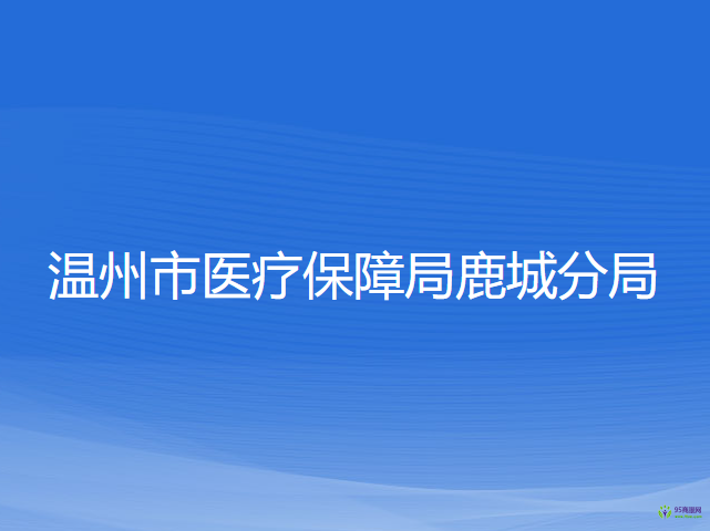 温州市医疗保障局鹿城分局