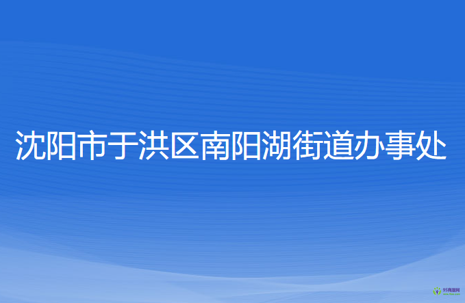 沈阳市于洪区南阳湖街道办事处