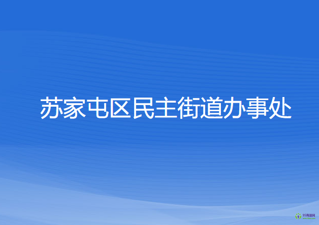 沈阳市苏家屯区民主街道办事处