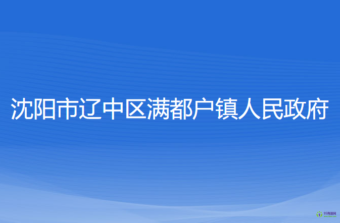 沈阳市辽中区满都户镇人民政府