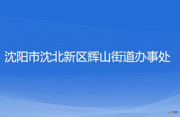 沈阳市沈北新区辉山街道办事处