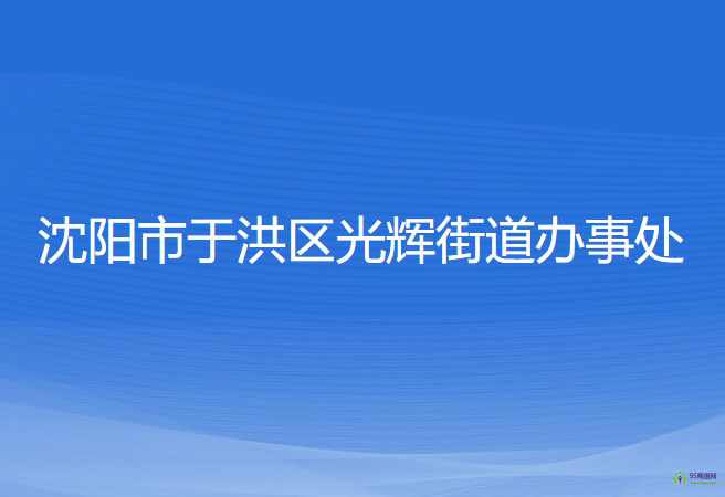 沈阳市于洪区光辉街道办事处