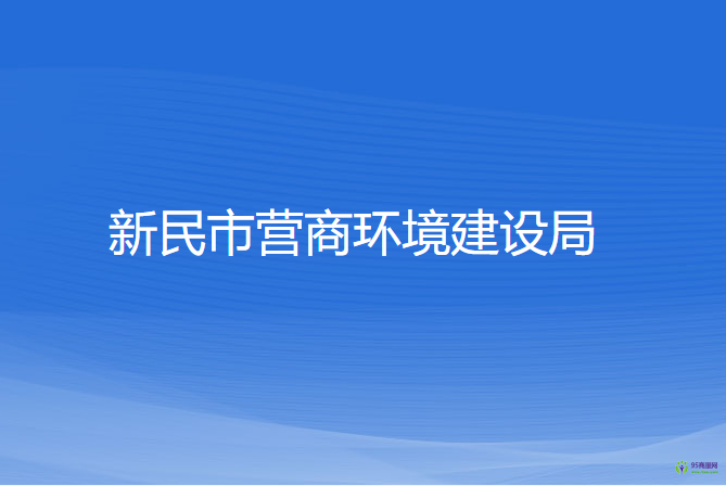 新民市营商环境建设局