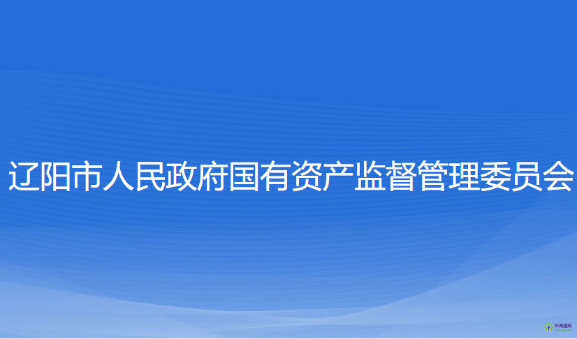 辽阳市人民政府国有资产监督管理委员会