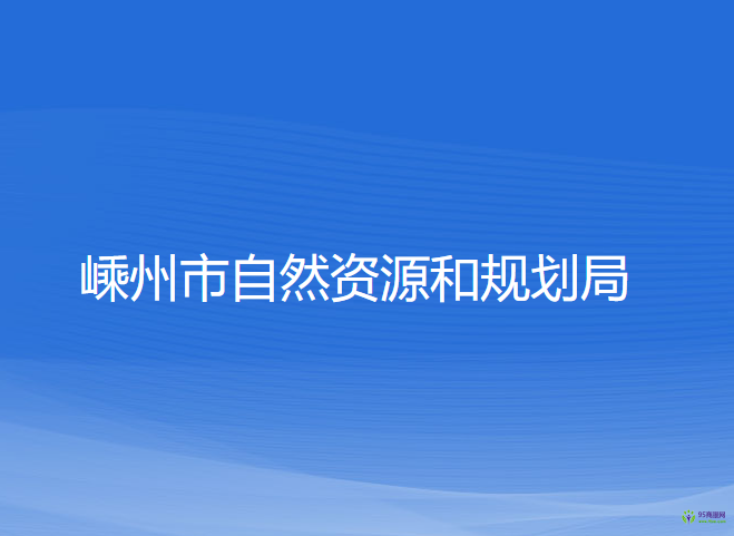 嵊州市自然资源和规划局